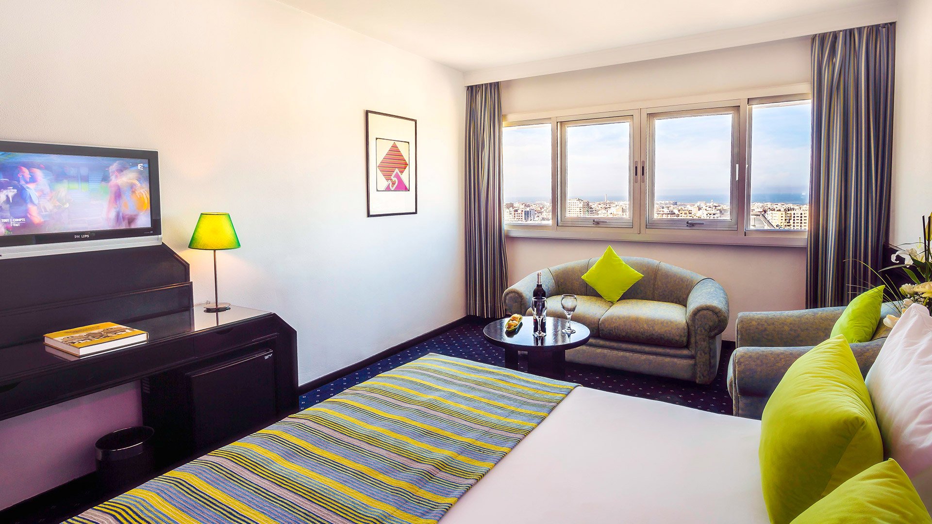 Superior Single Room Casablanca - cheap hotel casablanca, Hotel centre ville casablanca, hotel Idou Anfa