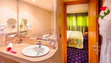 Luxurious bedrooms - cheap hotel casablanca, Hotel centre ville casablanca, hotel Idou Anfa